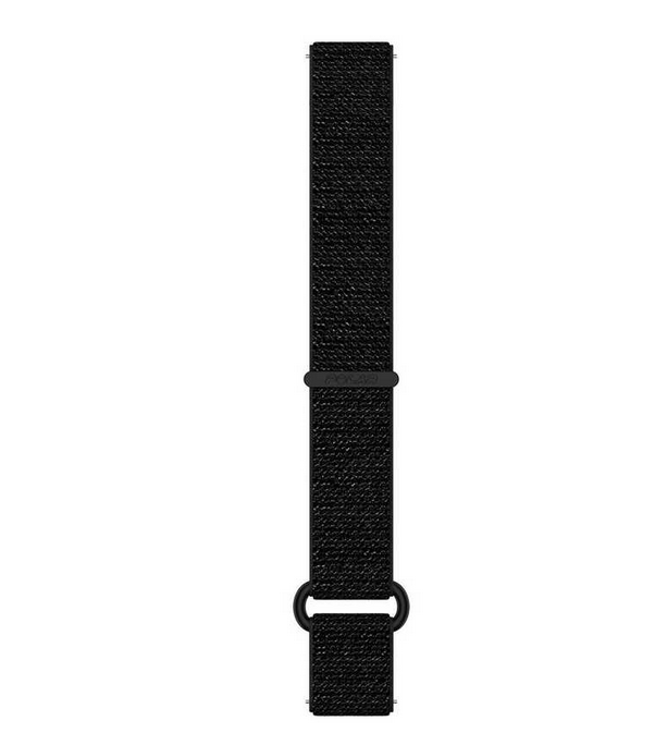 Ремешок нейлоновый для часов Polar 20 мм Hook & Loop Black S-M 