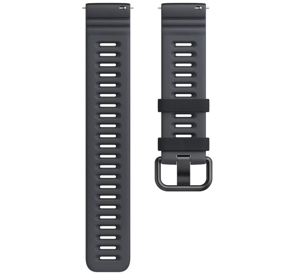 Ремешок силиконовый для часов Polar 22 мм Night Black M/L