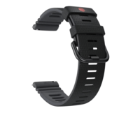 Ремешок силиконовый для часов Polar 22 мм Night Black M/L