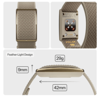 Фитнес-браслет Polar Loop Gold Sand S-L