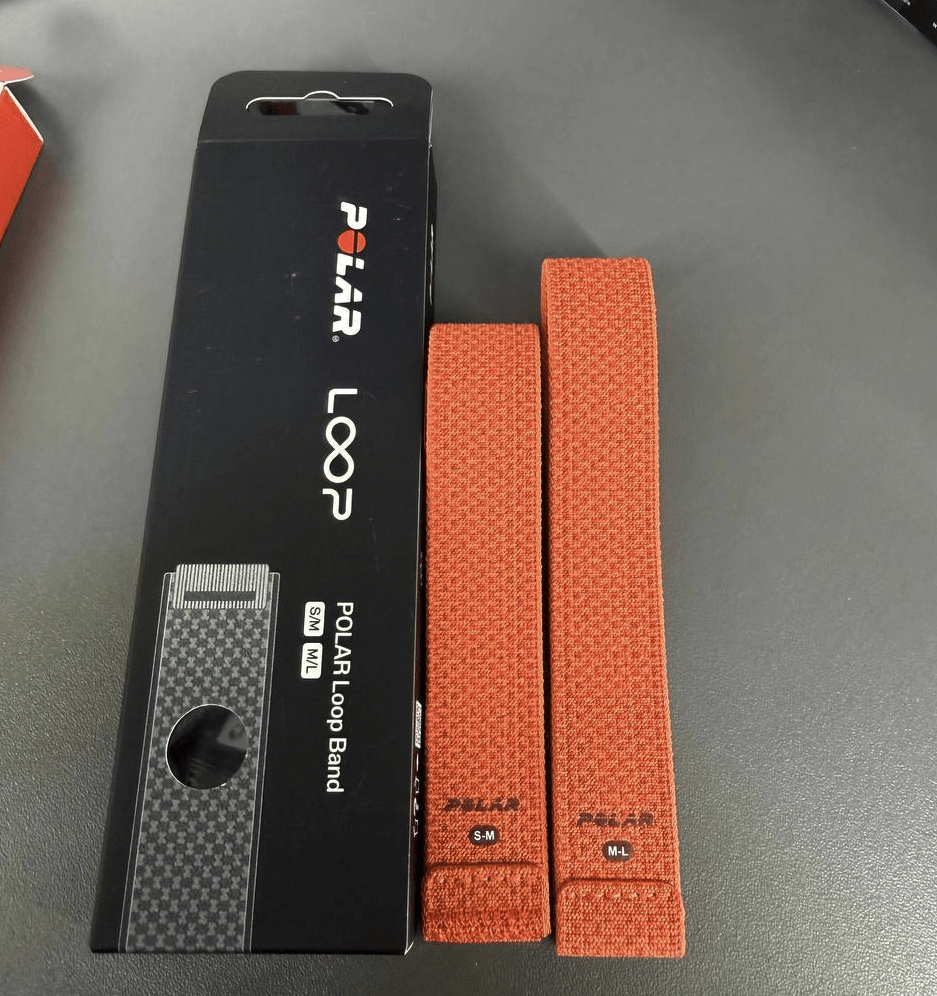 Ремешок Polar Loop Orange SoftWeave S-L